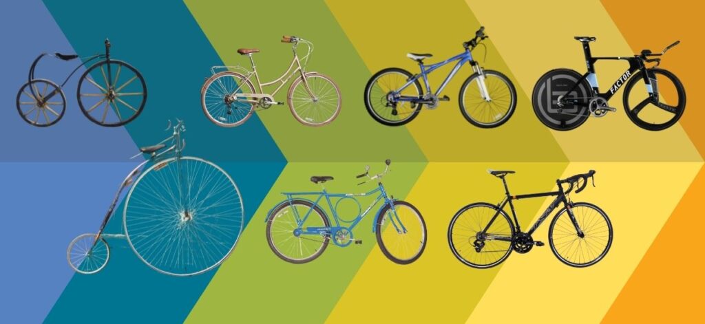 evolução da bicicleta